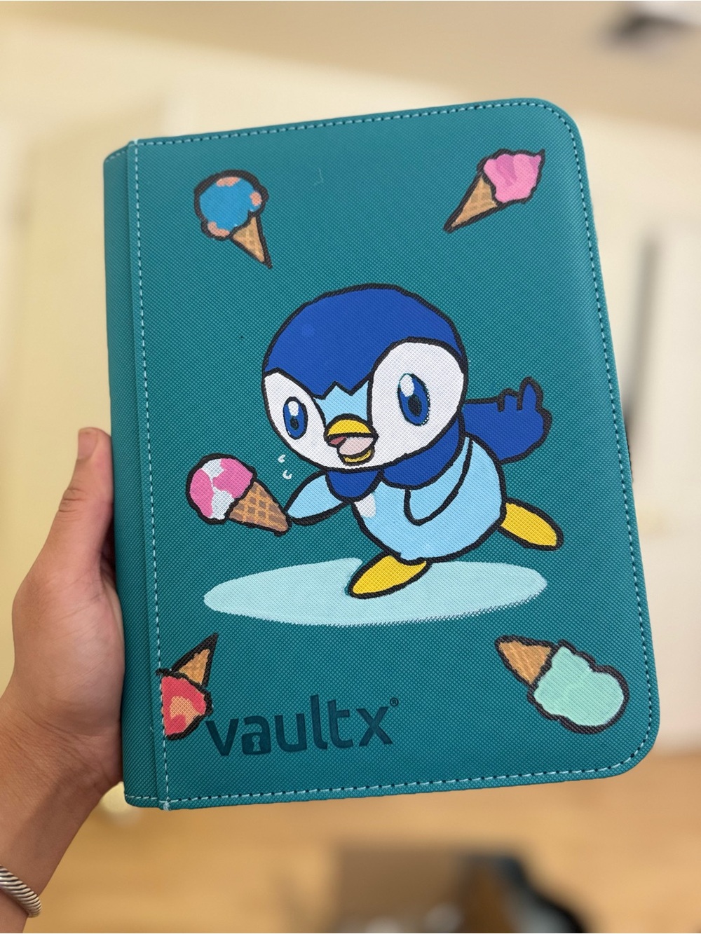 Piplup 4 pocket Vault X Binder